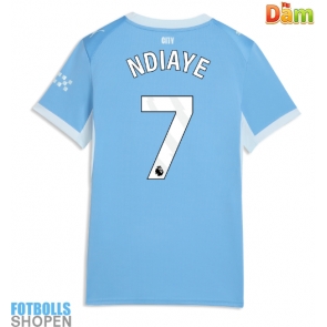 Billiga Manchester City Iliman Ndiaye #7 Hemmatröja Dam 2026-27 Kortärmad